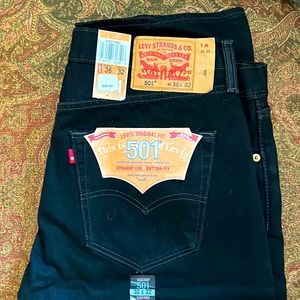 Brand New Black Levi’s